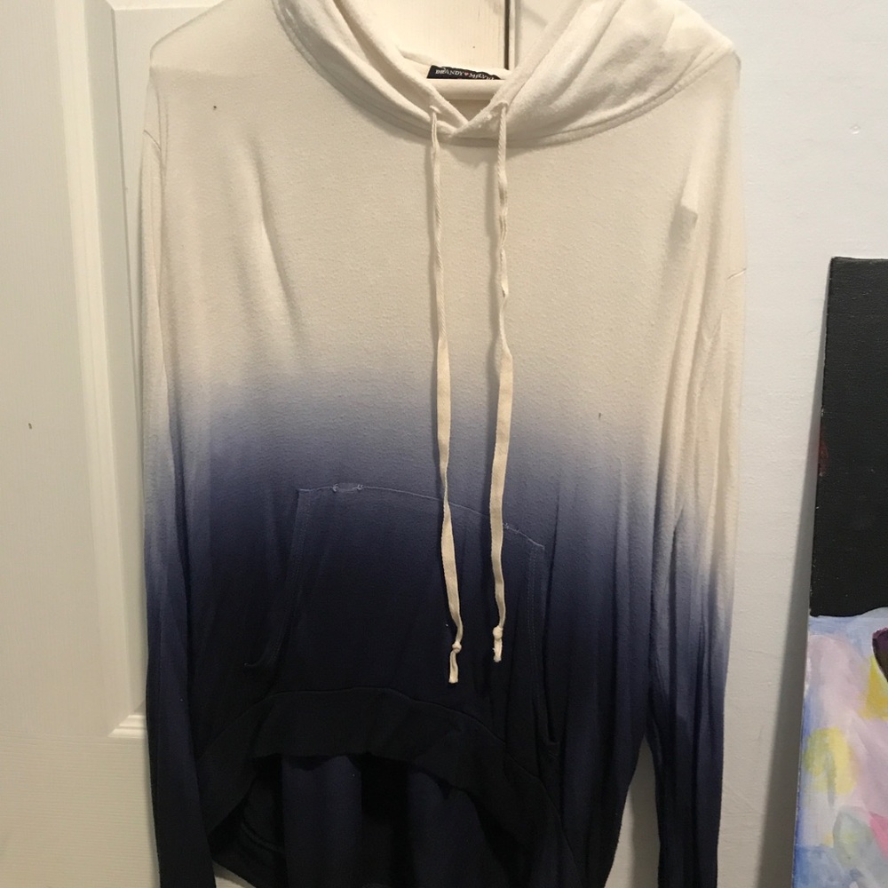 Brandy Melville Soft Ombré Hoodie